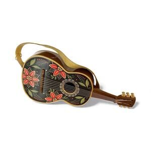 Hallmark Keepsake Ornament 2015 Guitar Muchas Felicidades Feliz Navidad Sound